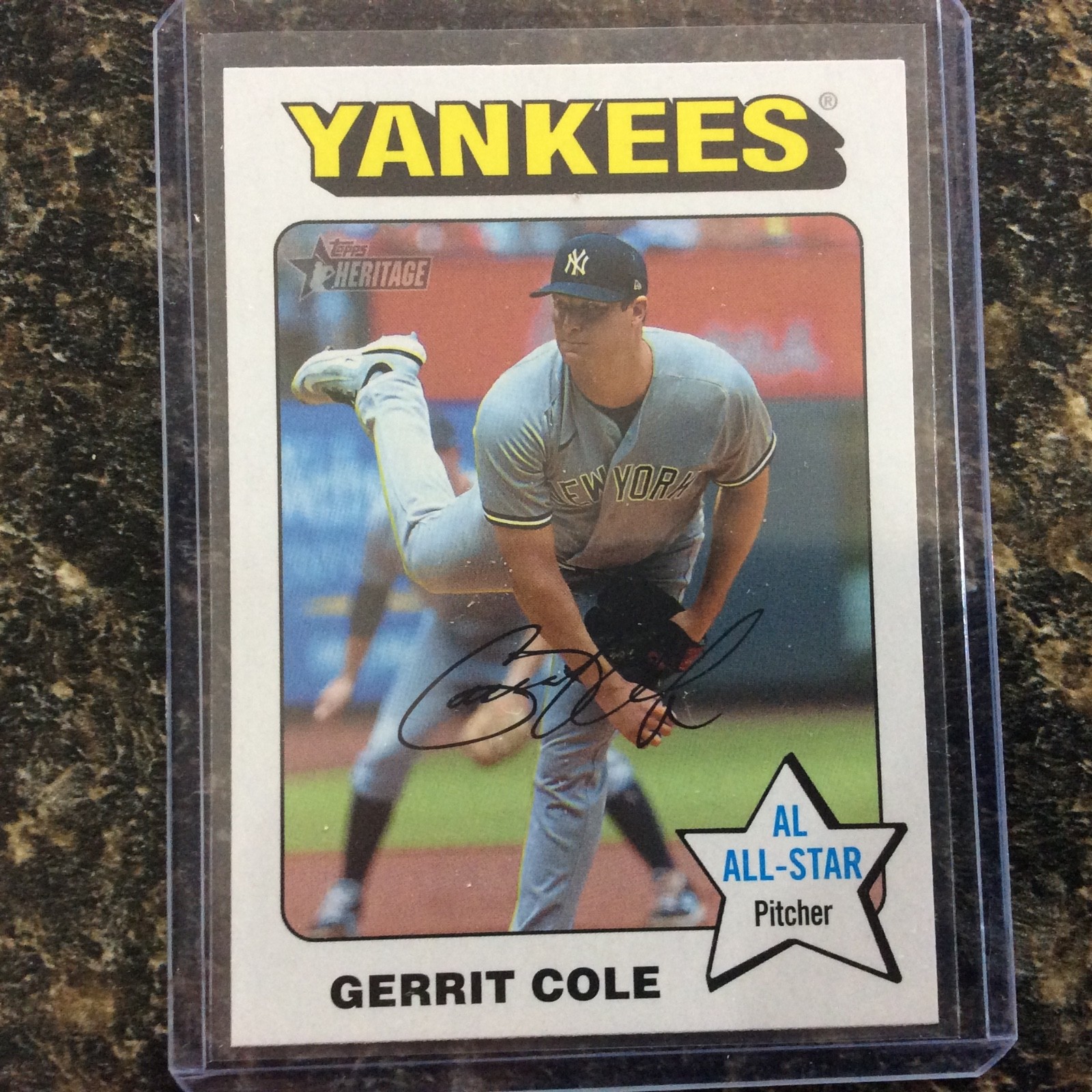 2024 Topps Heritage - Gerrit Cole #331 White Border