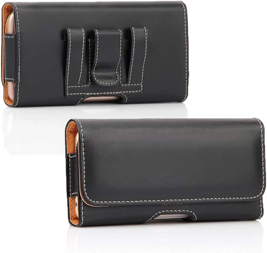 Porta cellulare da cintura marrone BRASS Workshop 9401fc