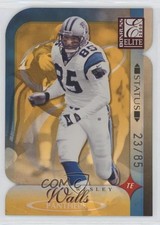 2000 Donruss Elite Status Die-Cut 23/85 Wesley Walls #20 wo2