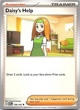 Daisy's Help 158/165 Uncommon 151 Pokemon Near Mint