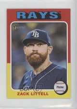 2024 Topps Heritage High Number SP Mini Zack Littell #713 04fu