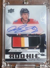 2018-19 Premier - Juuso Valimaki RPA /249 Sick 4 Color Patch !!!