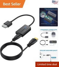 1080P Wii to HDMI Converter with 6ft Cable  3.5mm Audio Jack for HD Gaming