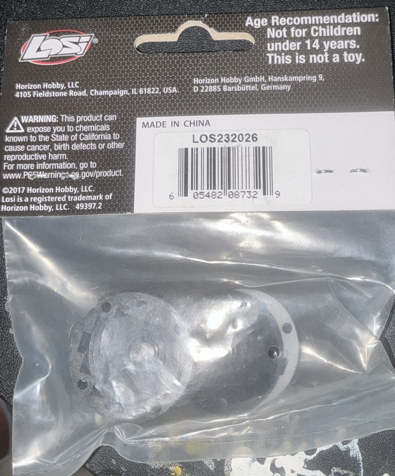 LOS232026 Diff Housing, Integrated Insert: TENACITY ALL | eBay