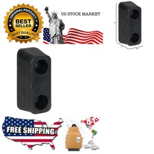 B5540 Molded Rubber Bumper Set, 2-9/16 x 3 x 6 Inch Tall, Heavy-Duty Rectangu...