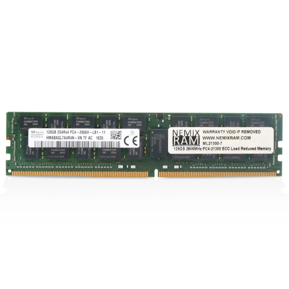PC4-21300 (DDR4-2666) Bus Speed ECC RAM Computer Memory (RAM) for