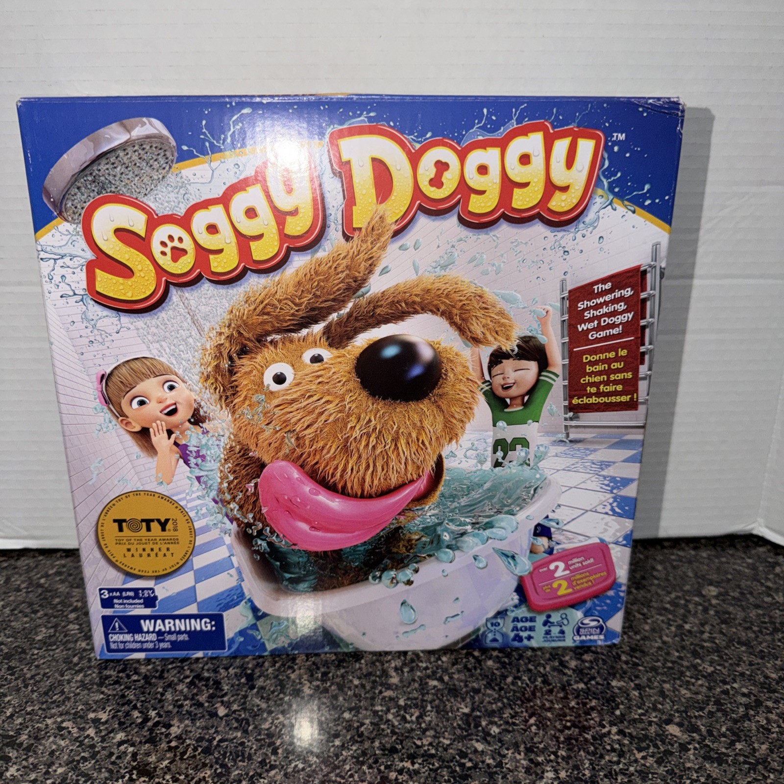 Soggy Doggy Board Game Action Packed Fun for Kids Ages 4 and Up