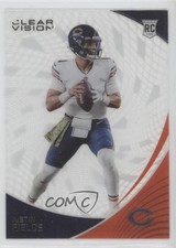 2021 Panini Chronicles Clear Vision Rookies Justin Fields #CVR-10 08yu