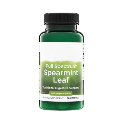 Full Spectrum Spearmint Leaf Capsules - Digestion Support - 60 Caps