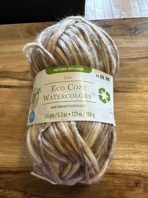 Loops & Threads ECO COZY Yarn, 5.3oz/ 145yds FOREST MUSHROOM