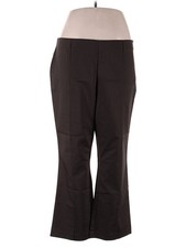 H M Women Brown Dress Pants 18 Plus