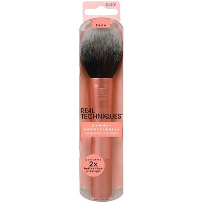 Real Techniques Ultra Plush Brush For Powder Foundation Setting & Bronzer New
