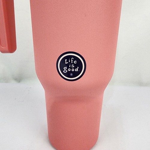 Life is Good 40oz SUP Paddle Board "Just add Water" Steel Tumbler w/Handle NWOT - Picture 3 of 7