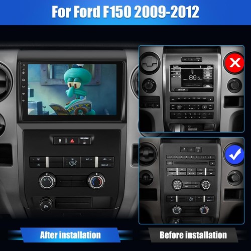 Android 13 Car Radio Stereo for Ford F150 F-150 2009 2010 2011 2012, 9 inch T... - Picture 2 of 8