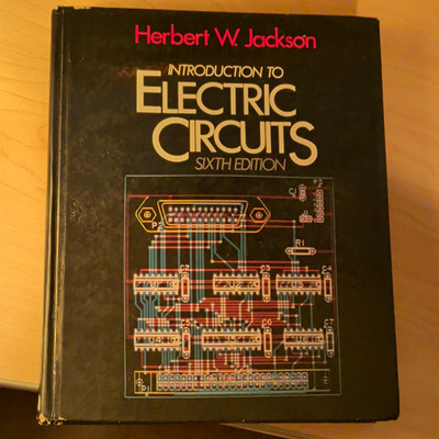 Introduction to Electric Circuits 6th Ed by Herbert W. Jackson (Hardcover)