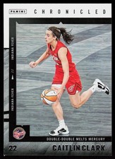 2025 Panini Basketball Caitlin Clark Chronicled WNBA #22 Indiana Fever