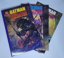 Batman vs Predator 1 - 3 Complete First Printing 1991/92