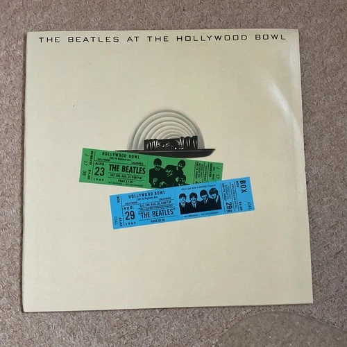The Beatles - At The Hollywood Bowl. LP 1977 release.