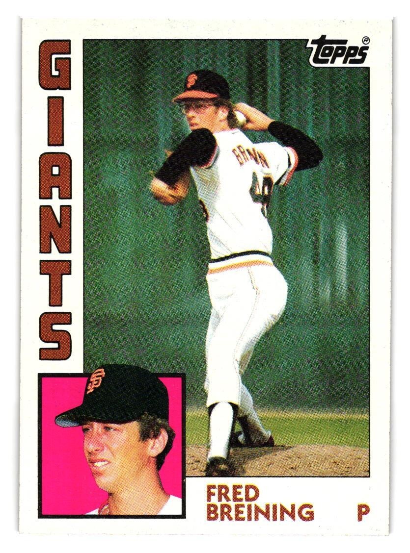 1984 Topps - #428 Fred Breining