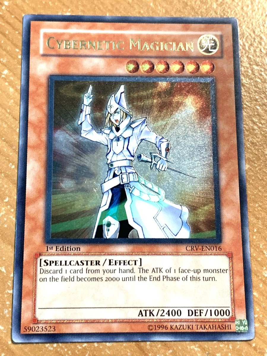 yugioh Cybernetic Magician CRV-EN016 1st Edition Ultimate yugioh Cybernetic Magician CRV-EN016 1st Edition Ultimate
