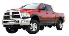 Factory Style Smooth Black Fender Flares Fits...