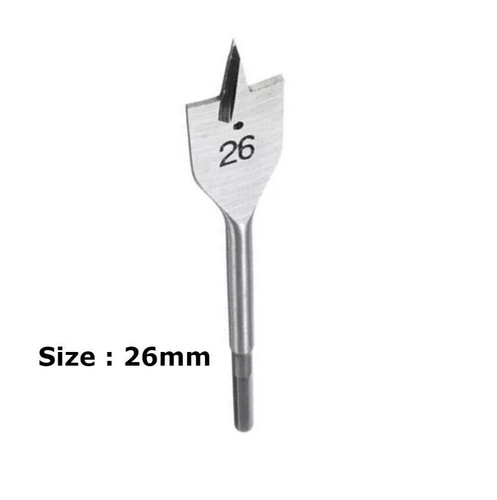 Flat Wood Drill Bits (6-38mm) Walleted Spade Quality Holesaw Machine Bit - Picture 36 of 42