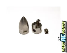 Hot Racing Traxxas Spartan / M41 Steel Bullet M4 Prop Nut and Drive Dog SPN05PN