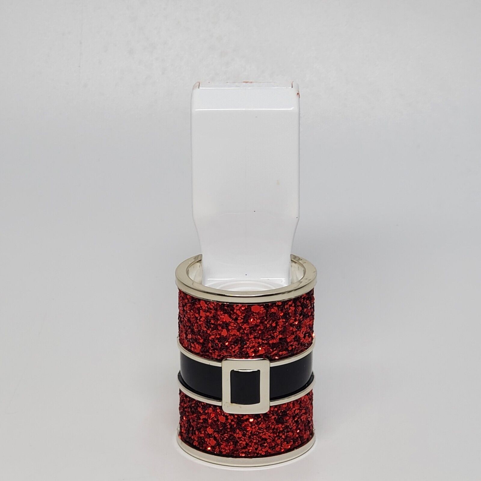 Bath & Body Works Wallflower SANTA BELT GLITTER Plug In Christmas Holiday-image