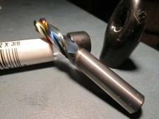 9/32" x 3/4" x 2-1/2" Carbide 4 Flute Single End-Square Center Cut End Mill
