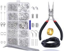 Jewelry Making Findings And Wire Starter Kit Set Earring Necklace Repair