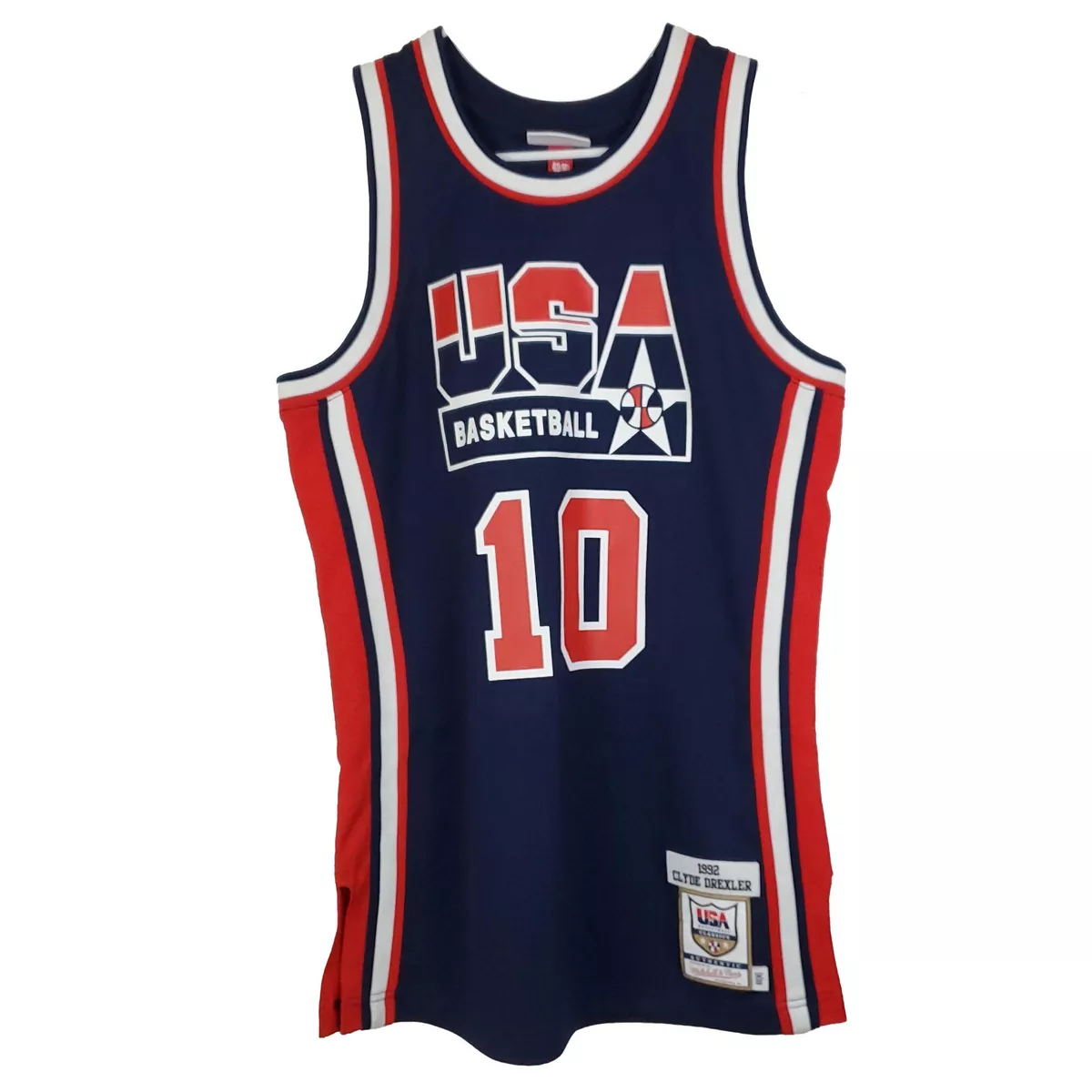 Mitchell & Ness Authentic Jersey Team USA 1992 Clyde Drexler