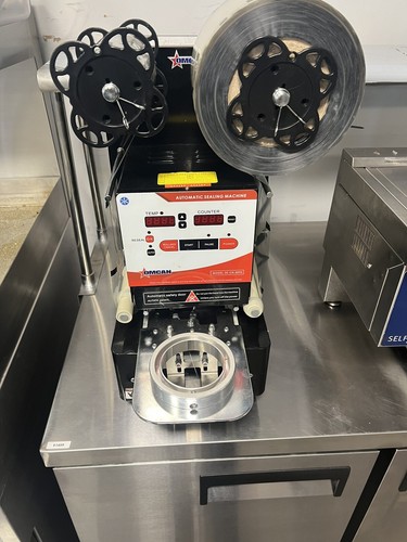 Omcan 44644 Automatic Drink Sealing Machine