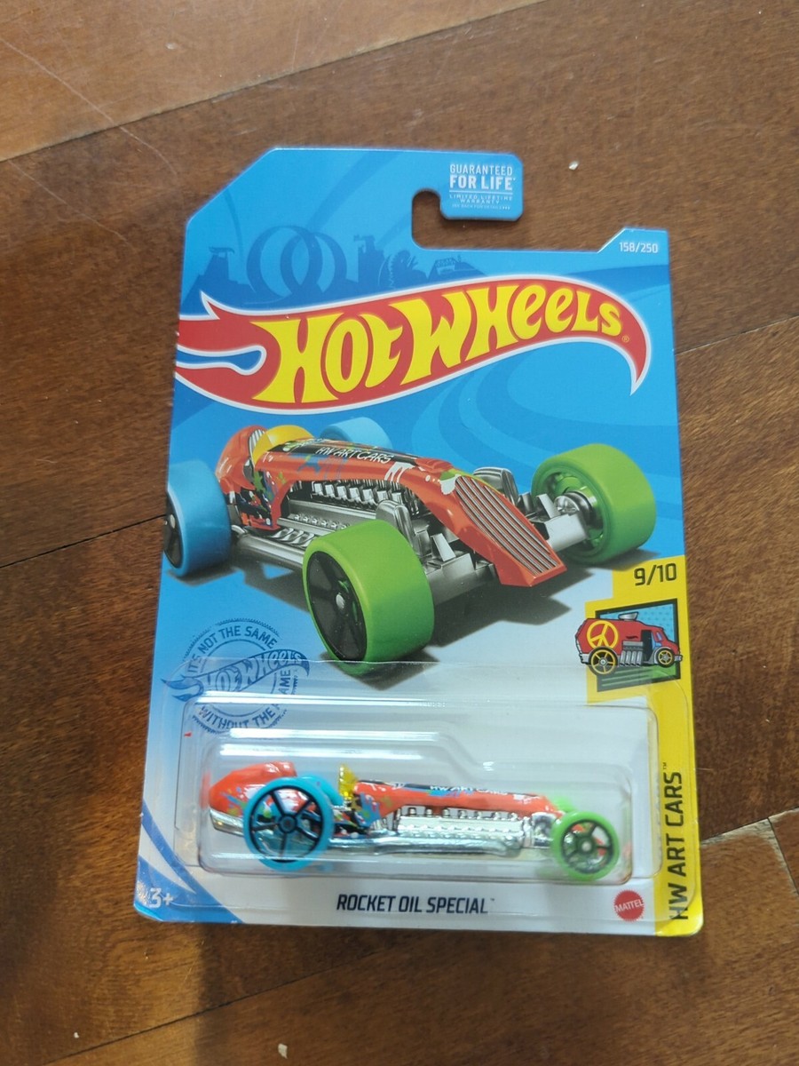 Hot Wheels Rocket Oil Special HW Art Cars 9/10 #158 158/250