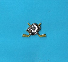 Buffalo  Sabres Crossed Sticks Logo NHL Hockey Lapel Hat Pin
