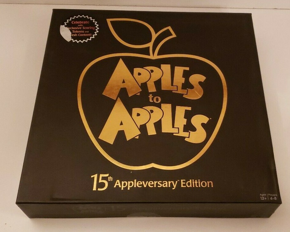 Apples To Apples 15Th Appleversary Edition New Players 48 Ages 12