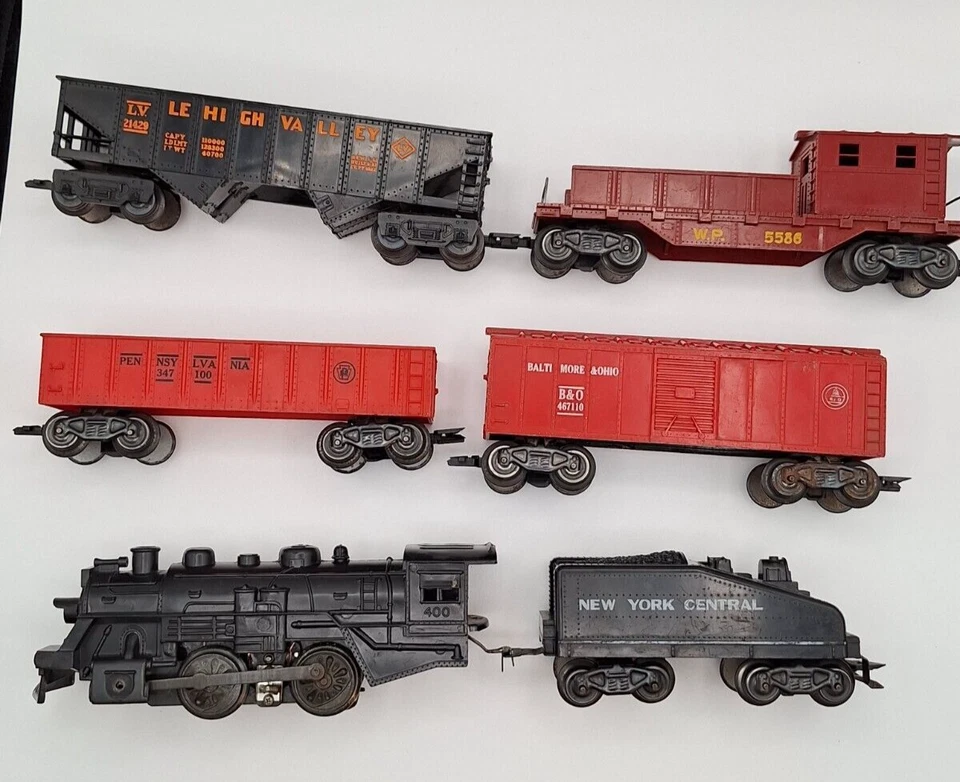 Marx O Gauge Freight Set , Locomotive 400, tested - Image 2 of 4
