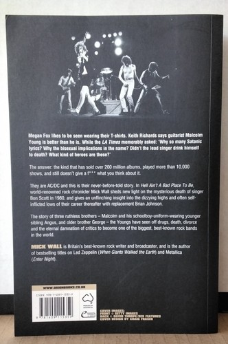 AC/DC Hell Ain't a Bad Place to Be MICK WALL 2012 ORION AUS 9781409115359 book - Picture 2 of 7