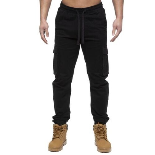 Enzo Jeans Mens Cargo Combat Joggers Casual Elasticated Work Pants - Picture 3 of 44