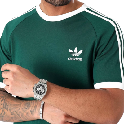 【超おすすめ/英国アディダス】adidas originals Line T-shirt adidas Future Icons 3-Stripes Tee - Green | adidas Singapore