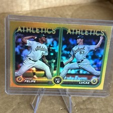 Easton Lucas | Angel Felipe 2024 Topps Update Series Baseball #US306 Rookie RC