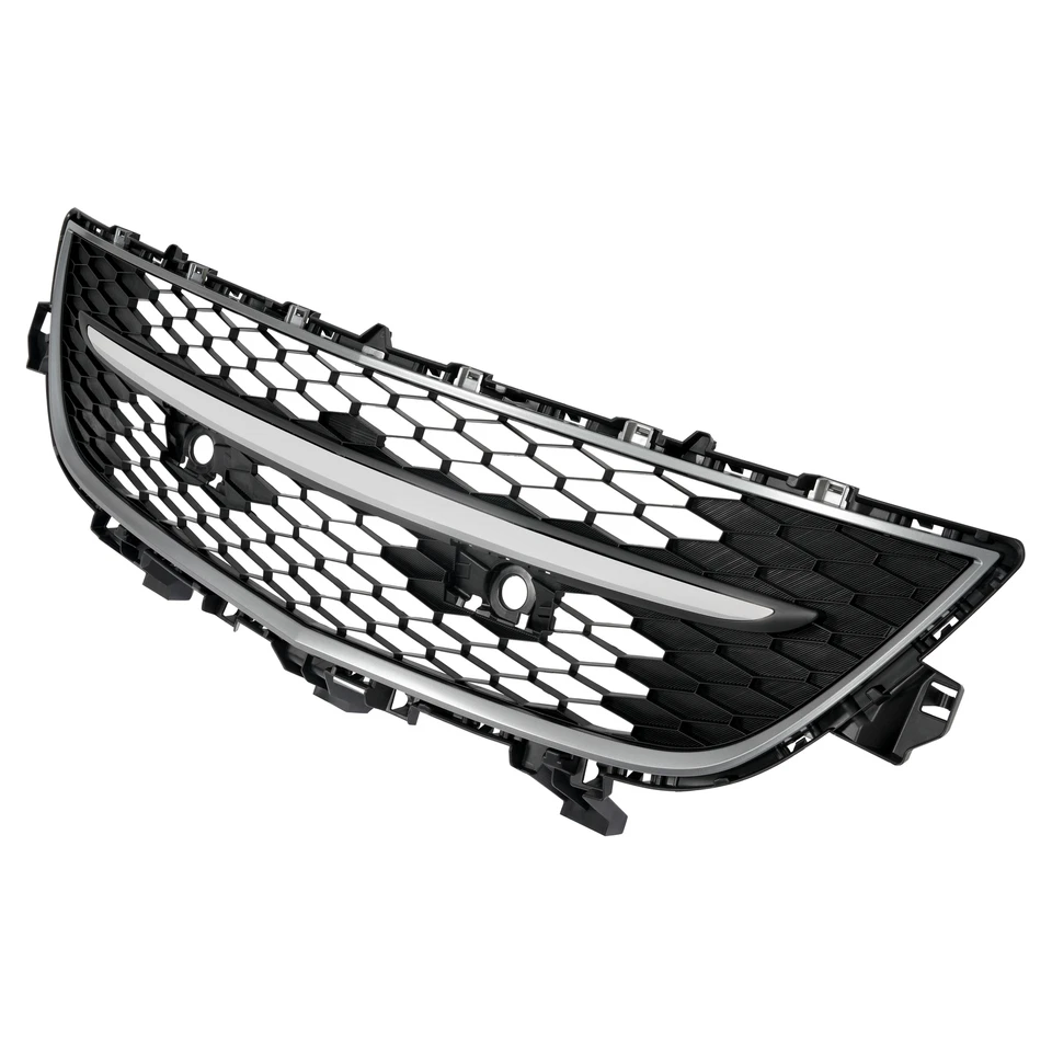 Parachoques delantero parrilla inferior con parrilla de moldeo cromada para Mazda CX-9 2010 2011 2012 Foto 2 de 4