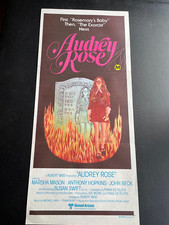 AUDREY ROSE   original HORROR  poster MARSHA MASON-ANTHONY HOPKINS