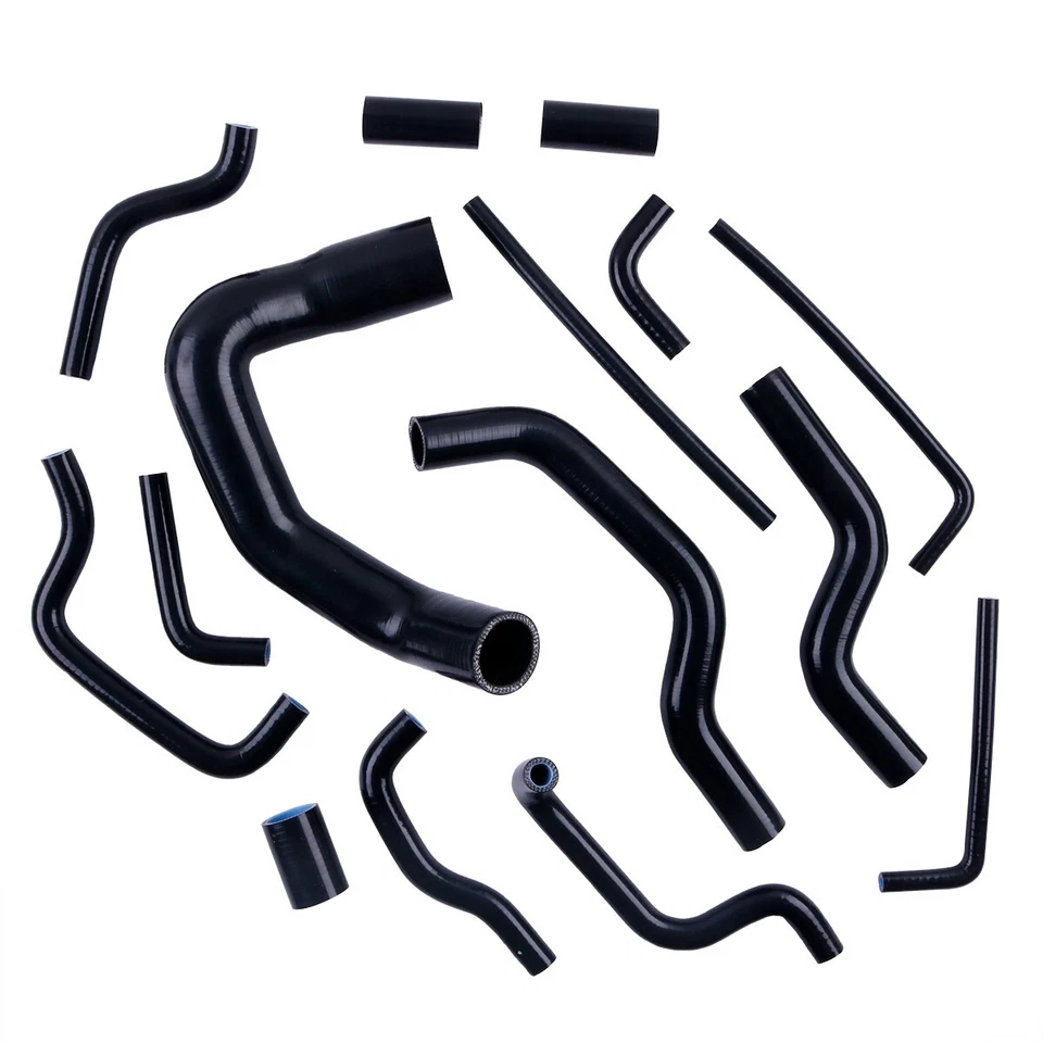 KITS DE MANGUERA DE RADIADOR Y CALENTADOR DE SILICONA PARA JAGUAR XJS V12 5,3 L 6,0 L 1976-1996 Foto 2 de 4