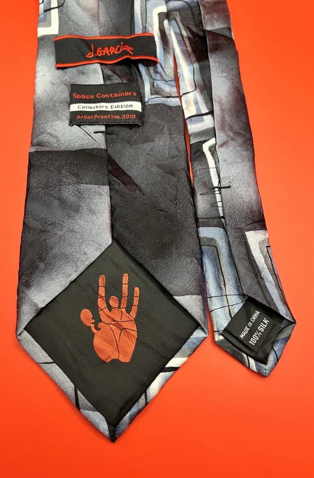 Corbata para hombre de Jerry J Garcia Space Container’s Edition 2013 usada en excelente estado Foto 3 de 3
