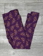NEW Vintage LuLaRoe TC Tall  Curvy Leggings Multicolored Abstract Floral