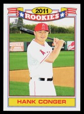 2011 Topps Lineage  Hank Conger #16 Los Angeles Angels