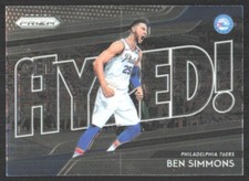 2018-19 Panini Prizm Get Hyped! Ben Simmons #9