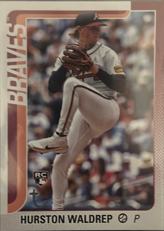 2025 Topps #253 Hurston Waldrep Vintage Stock04/99