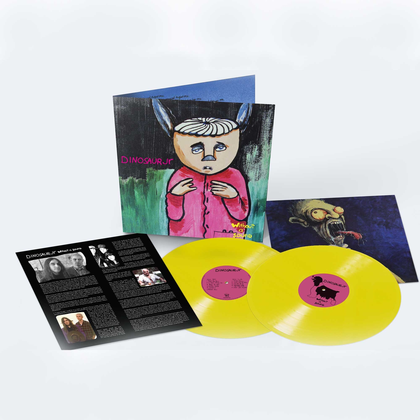 Dinosaur Jr 'Without A Sound Expanded' Edition 2LP Vinile giallo-Nuovo/Sigillato