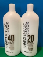 2 Joico Vero K-pak Veroxide Creme Developer 20 & 40 Volume 32oz  Authentic